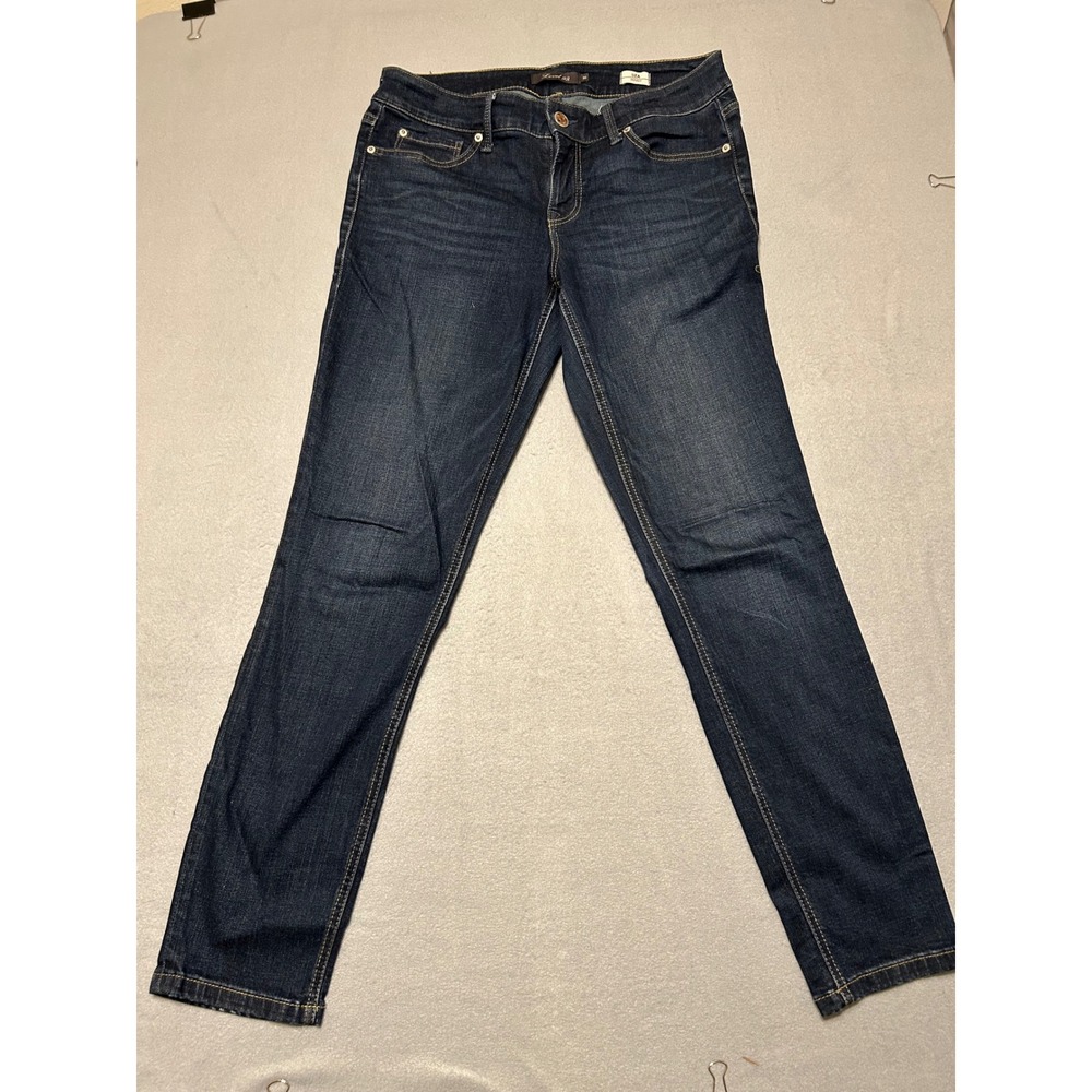 Level 99 Liza Skinny Jeans Dark Wash Denim Mid Rise Size 30 YL2934-28